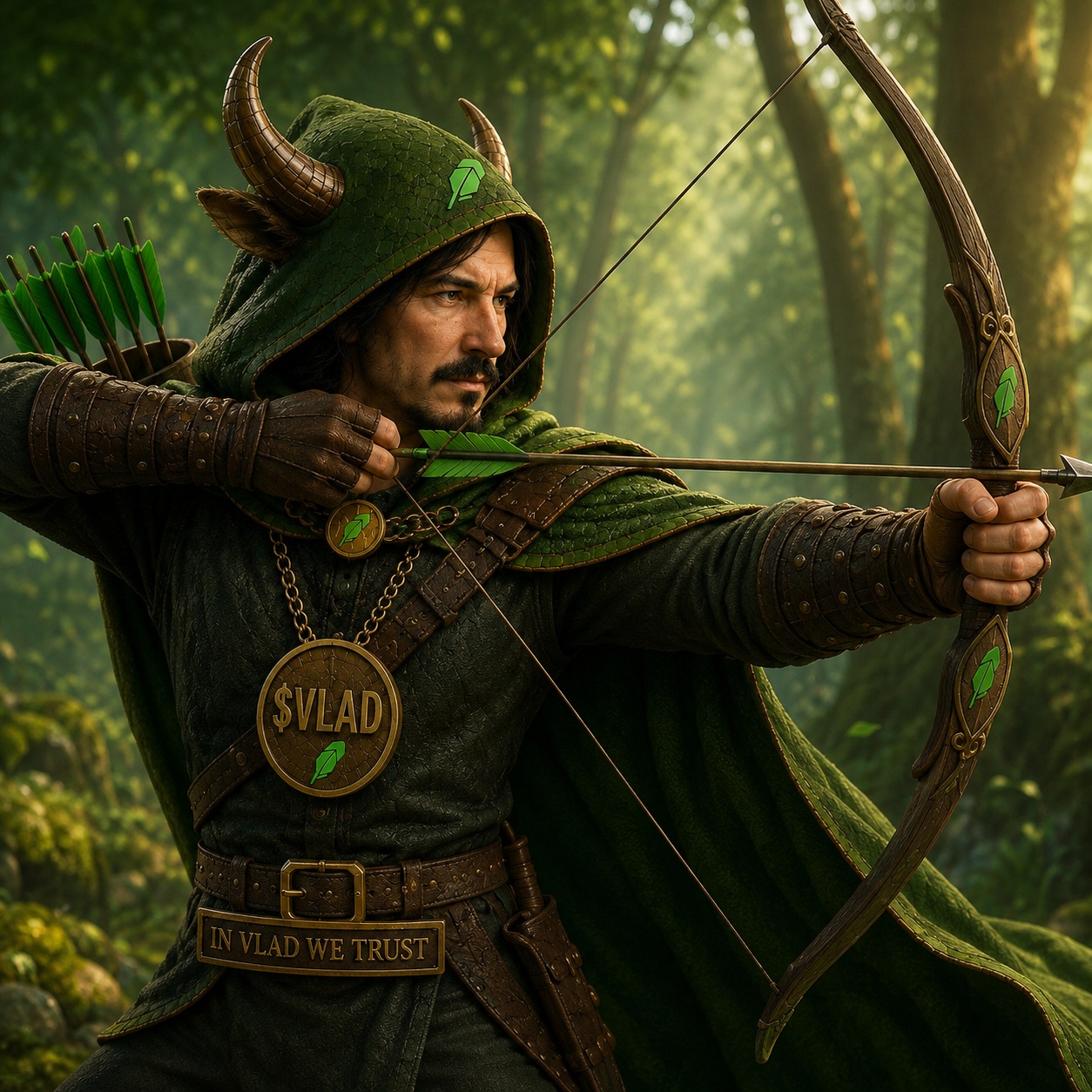 Vlad The Hood Bull with Bow